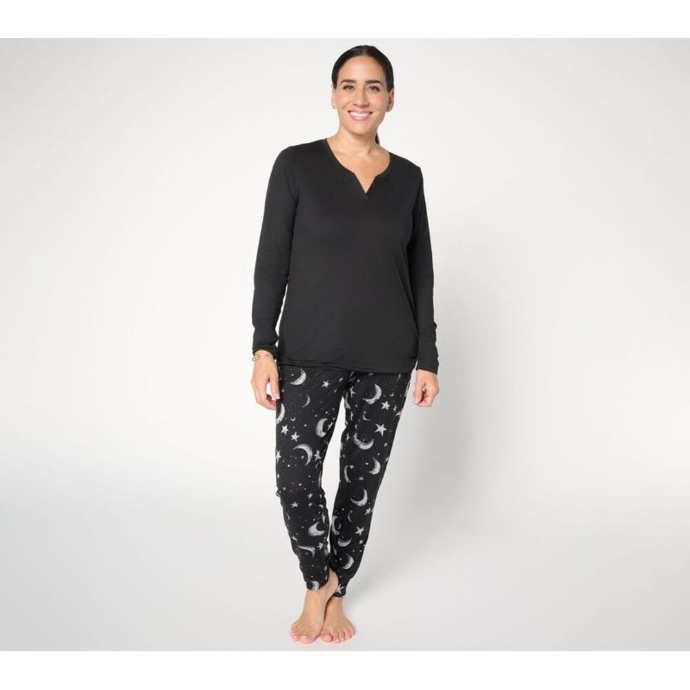 Anybody Women's Petite Sleepwear PS Lush Jersey Solid Top Multi-colored